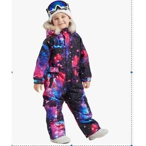 Blue Magic Kids ski Snowborarding Snow waterproof One Piece Sz 6, NWOT